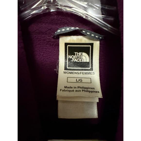 NORTH FACE TKA 100 GLACIER 1/4 ZIP TOP- women’s large - Picture 2 of 3